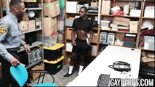 young black bitch disciplined by bbc law enhornyment officer