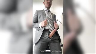 Jerking-off-while-wearing-my-suit-Suited-Daily-suiteddaily